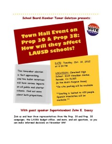 Tamar Galatzan Town Hall